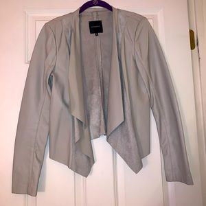Dynamite Faux Leather & Suede Jacket Size SM